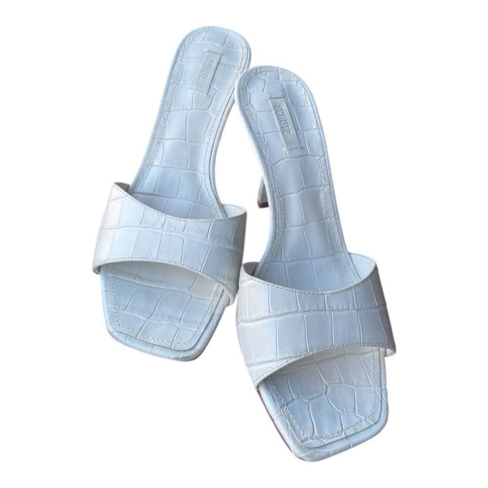 Schutz Posseni Leather Sandals 7.5